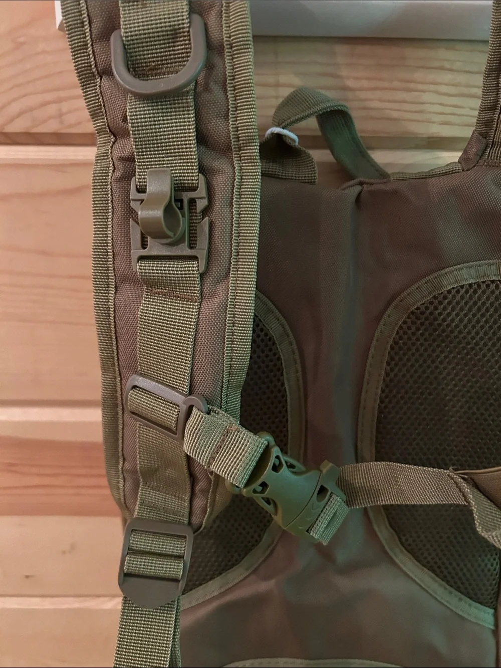 NWT Olive Tactical Sling Backpack with MOLLE